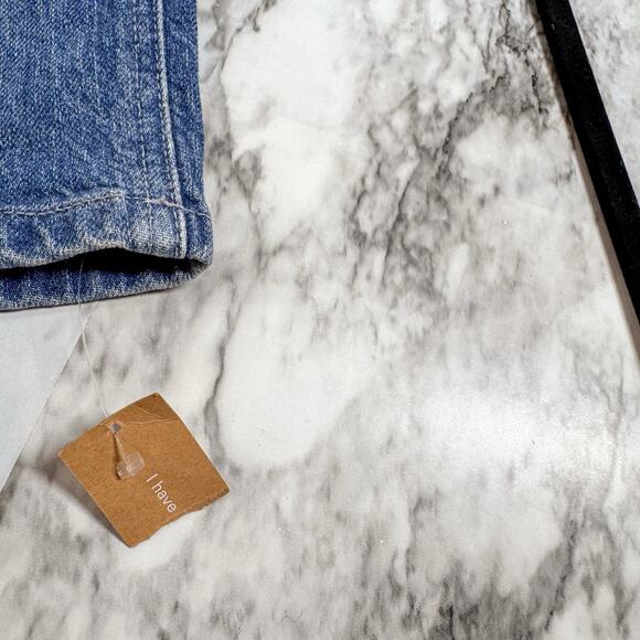 Reformation Sandia Skirt Womens Size 30 Inari Blue Denim Jean Paperbag Boho NWT - Picture 10 of 12